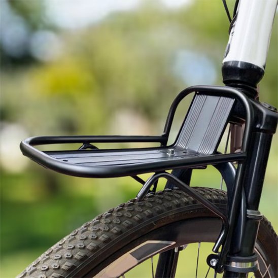 Porte bagage velo noir