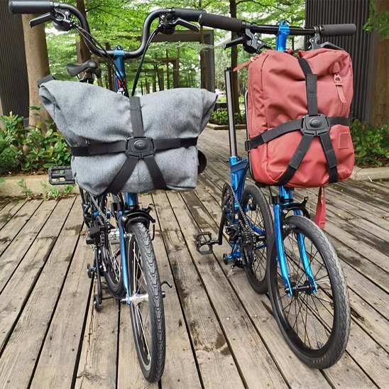 Porte bagages vélo noir
