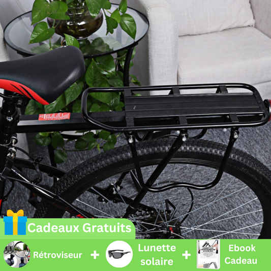 porte bagage velo pret pour utilisation